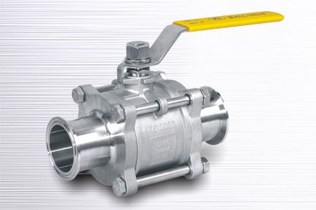 Sanitary Ball Valve 3-PC Body - Sanitary Ball Valves 3-PC Body