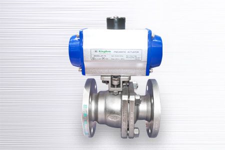2-PC Flanged Ball Valves ASME Class 150-300 (API-608) - Industrial wafer type ball valve with flanged ends