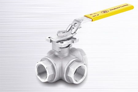 Multi Way Ball Valves 3-Way 1000 WOG, Reduced Port - Multi Way Ball Valves 3-Way 1000 WOG, Reduced Port