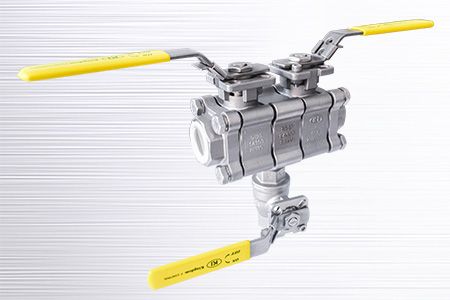 1500~2000 WOG Ball Valve 3-PC_Direct Mount (DBB) - 1500~2000 WOG Ball Valve 3-PC_Direct Mount (DBB)s