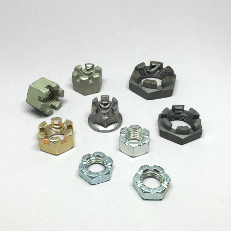 Castle Nuts - A collection of high-quality industrial castle nuts and slot nuts from THREAD, a leading fastener manufacturer.
