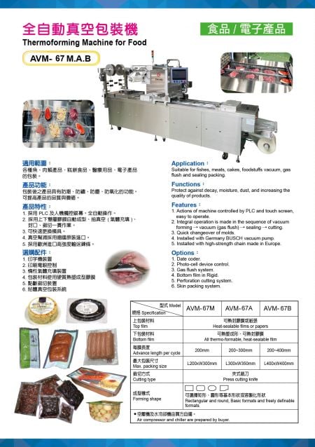 全自動泡殼成型真空包裝機