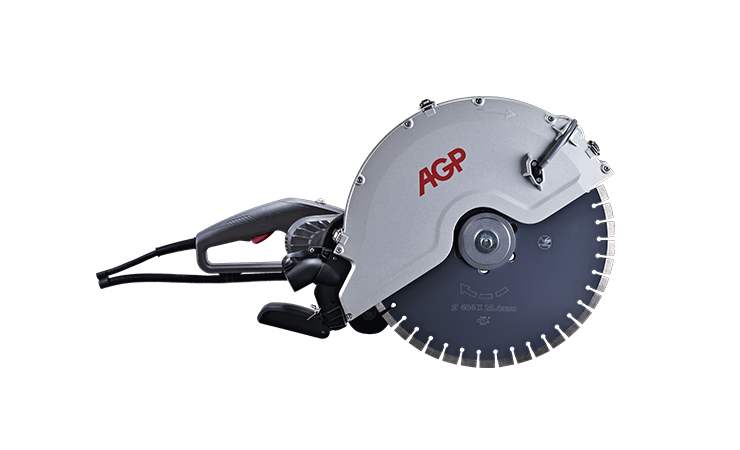 Concrete Saws for cutting reinforced concrete, stone, and masonry.