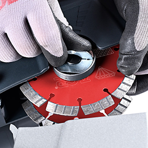 Tool Free Arbor Screw