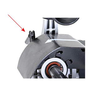Tool-Free Wheel Guard Clamp
