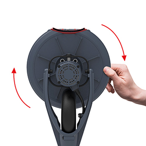 360° otočný výřez