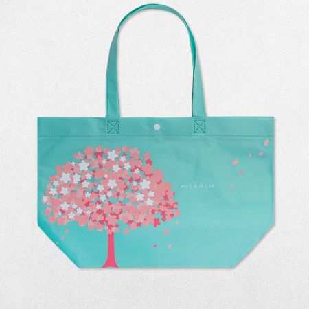 客製化網版印刷全自動熱壓機上不織布船型購物袋 - 客製化網印印刷全自動熱壓成型船型不織布購物袋提袋。