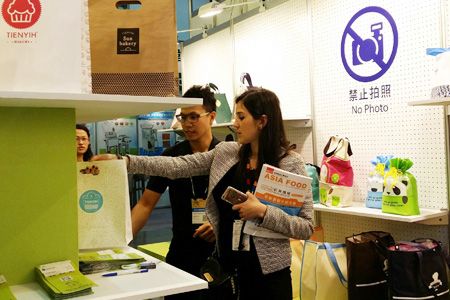 Tienyih ha attirato clienti internazionali alla Taipei International Food Show.