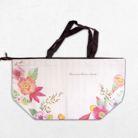 Full Color Sublimation Print Branded Cake Insulated Bag.