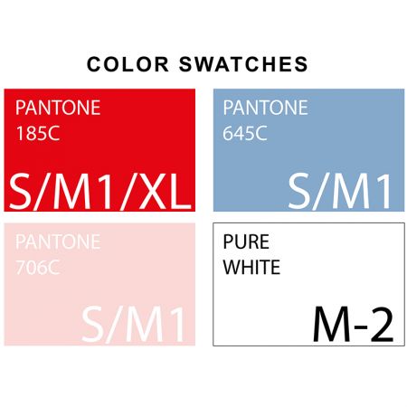 Bolsa isolada para impressão (Vendas em Taiwan) - Amostras de cores para bolsa personalizada não tecida.