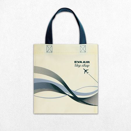 Sac de shopping hors taxes en non-tissé avec impression personnalisée par sérigraphie ultrasonique - Sac de magasinage non tissé personnalisé avec impression à l'écran ultrasonique.