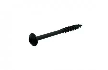 Deck screw round washer head