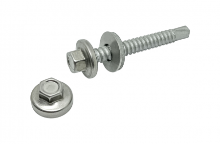 SS capped Self drilling screw