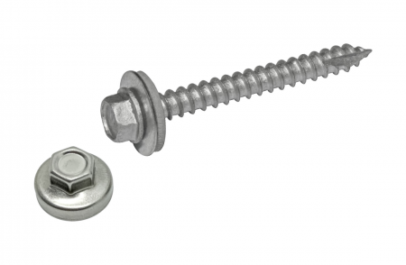 SS capped Type 17 screw