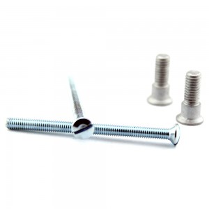 機械ネジ 楕円頭 スロット付き