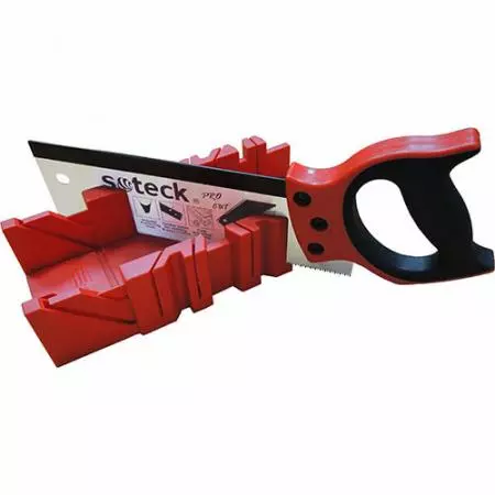 Tenon Saw with Miter Box - Soteck Tenon Saws work with PP miter box