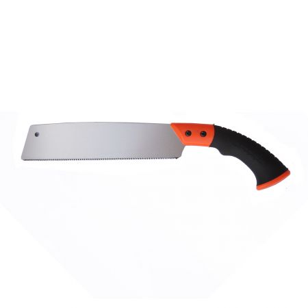 10.5inch (265mm) Fixed Blade Japanese Saw - Soteck fixed blade pull saw for cutting wood, bamboo, plastic