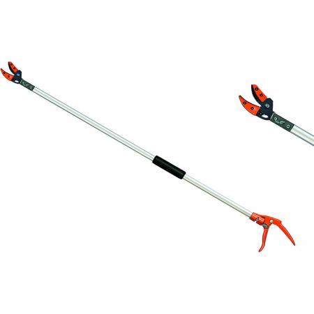 Tesoura de poda de alcance longo de 60 polegadas (1500mm) com comprimento fixo - Tesoura de poda Soteck para podar galhos de até 9mm de diâmetro