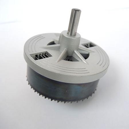 5PC Hole Saw Set - Soteck Hole Saws with a standard drill bit and hex key