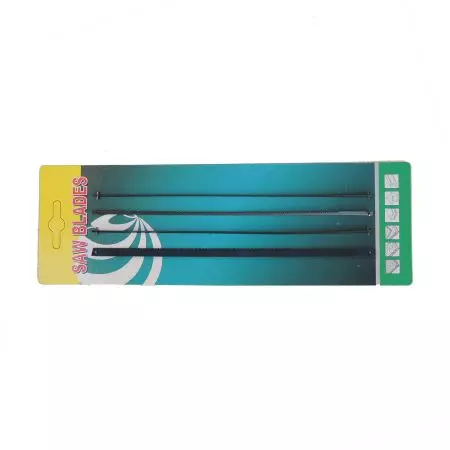 4PC 6.5inch (165mm) Coping Saw Blades - 4-Piece Coping Saw blades in one pack manufacturing