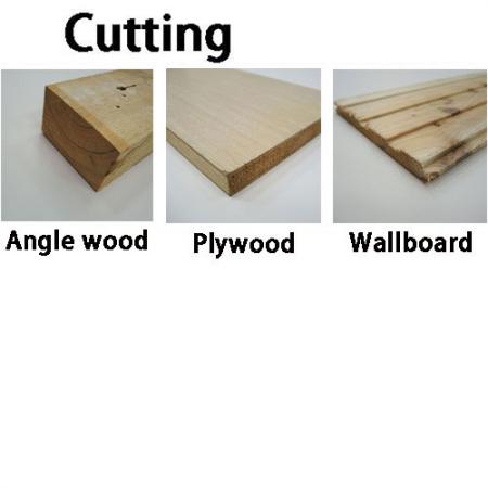 Universal hand såg för att skära plywood, vinkelträ, väggbräda och andra trämaterial