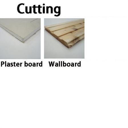 Sierra de compás para cortar todo tipo de madera y paneles de yeso.