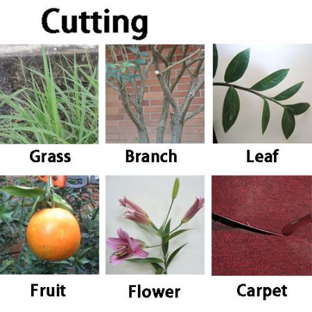 Soteck brugskniv til at skære græs, grene, blomster og tæpper