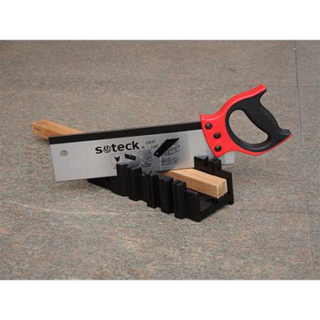 Soteck Tenon Saw for  making precise cuts to wood on 45 degree angle