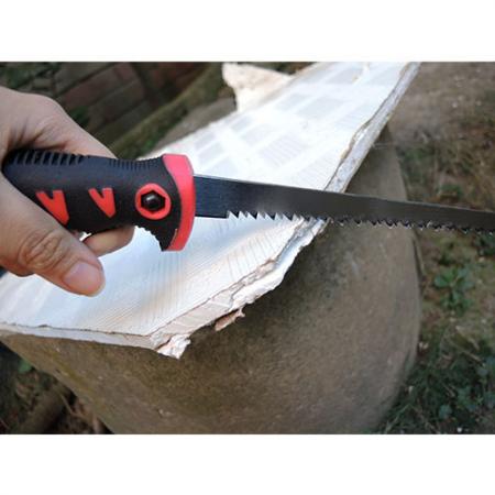 Soteck drywall saw for cutting plaster boards.