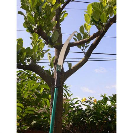 Soteck sierra de poste de hoja curva de 14 pulgadas (350 mm) para cortar ramas altas de árboles