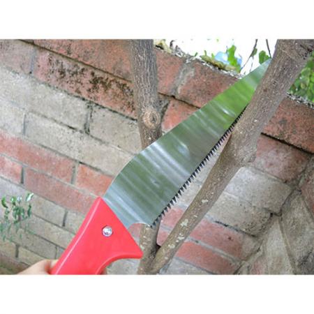 Straight blade pole saw for cutting trees, Soteck.