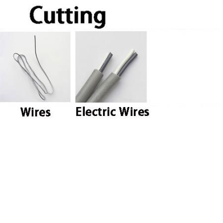 Soteck tijeras de utilidad utilizadas para quitar el revestimiento de alambre o cable.
