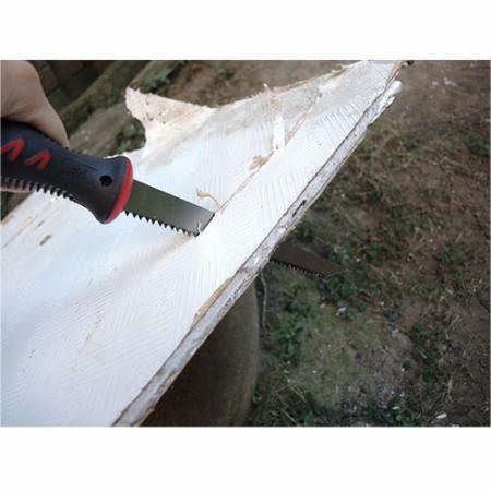 Drywall Saw for cutting gypsum board.