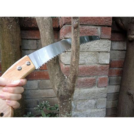 Cutting tools-curved blade pruning hand saw with normal teeth
