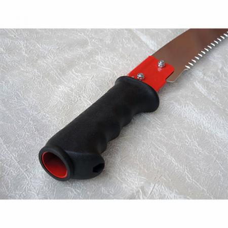 Soteck pole saw with iron round handle.
