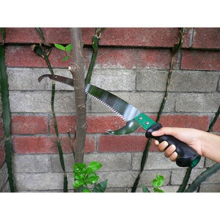 Soteck sierra de pértiga con dientes triple ground para cortar ramas medianas.