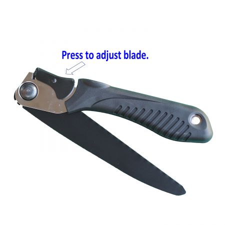 The locks of blade for safety.