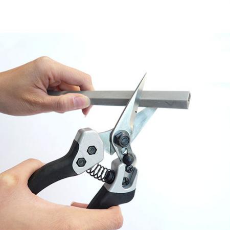 Soteck utility scissor for cutting plastic cable cover.