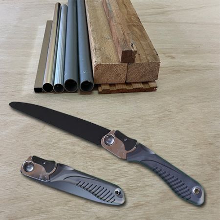 Multipurpose saw for various materials.