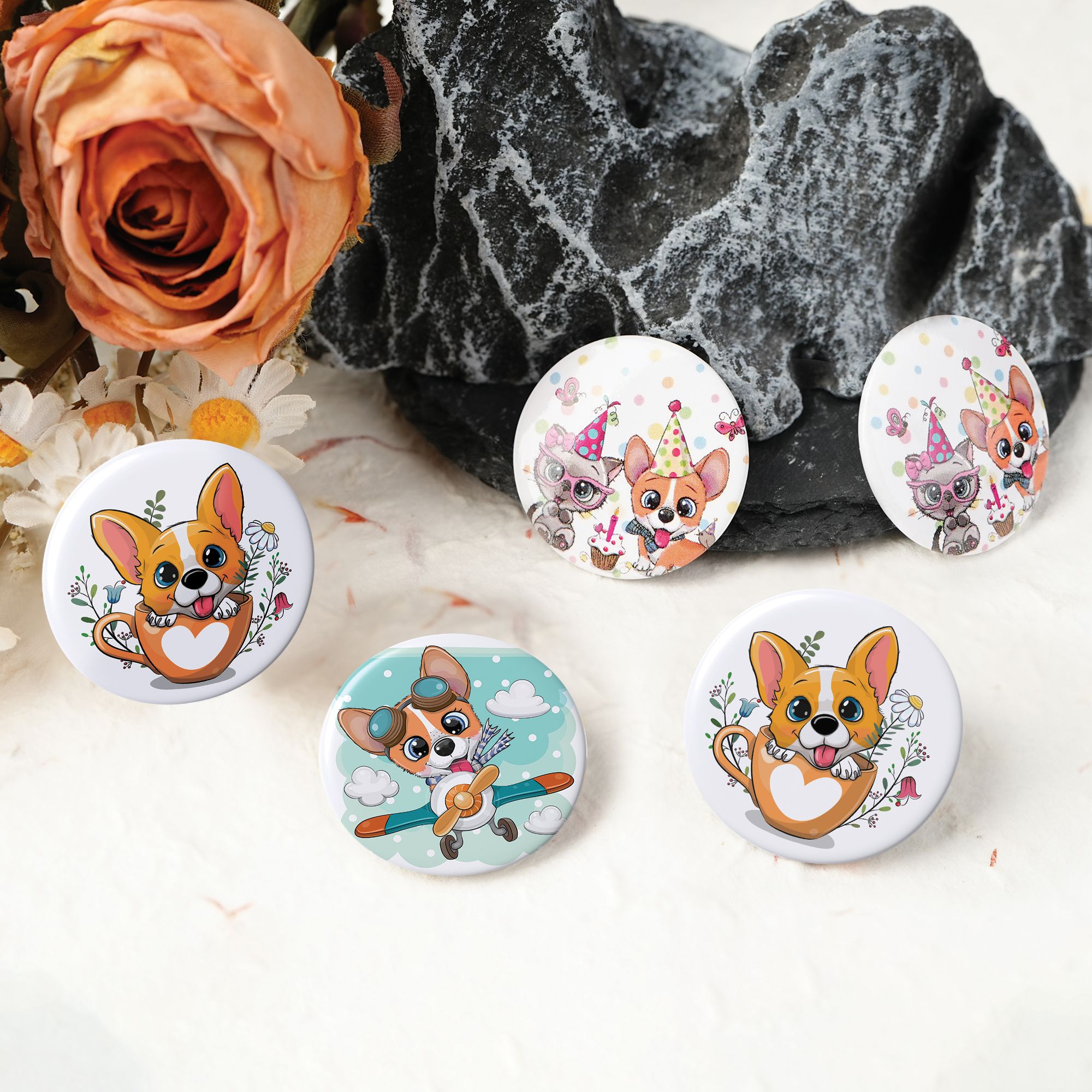 1.25 Inch Button Pin | OEM Manufacturer of Ready to Ship 1.25 Button ...