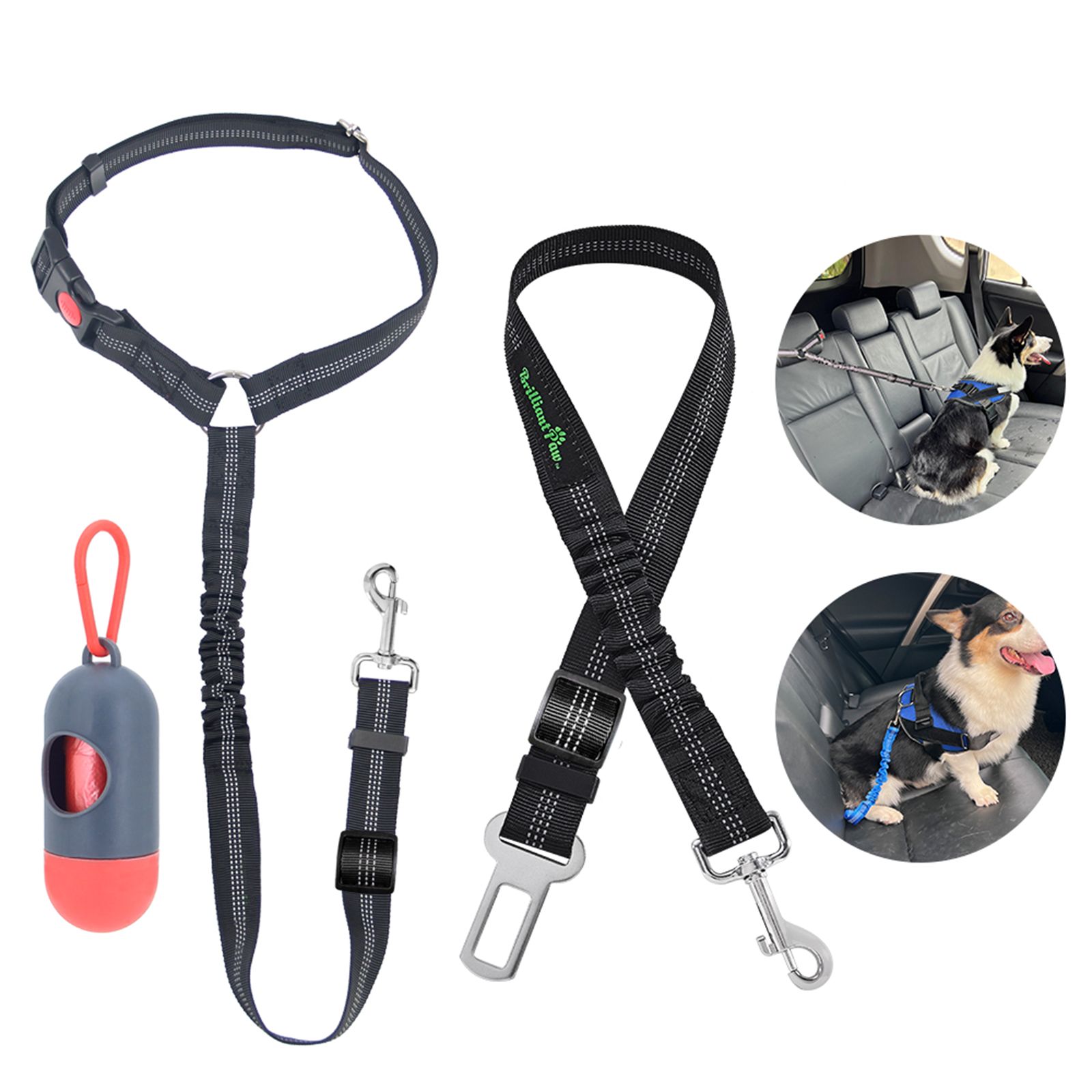 Ceinture de sécurité en gros pour chien en stock