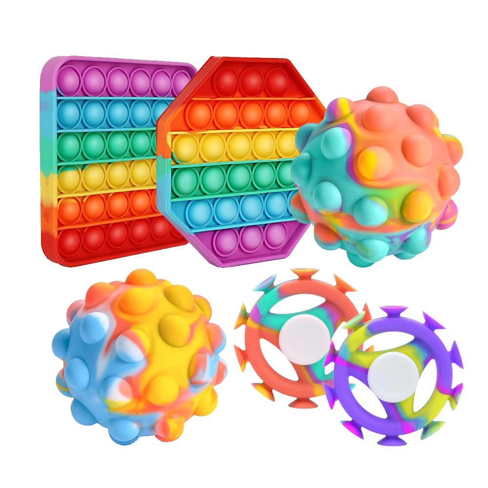 Custom Silicone Fidget Toy | OEM Manufacturer of Custom Pop It Fidget ...