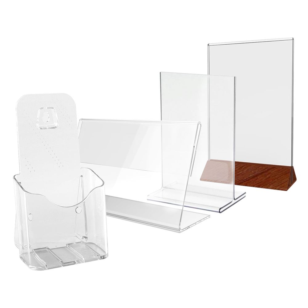 Custom Acrylic Table Stand | OEM Manufacturer of Showcase Your Signage ...