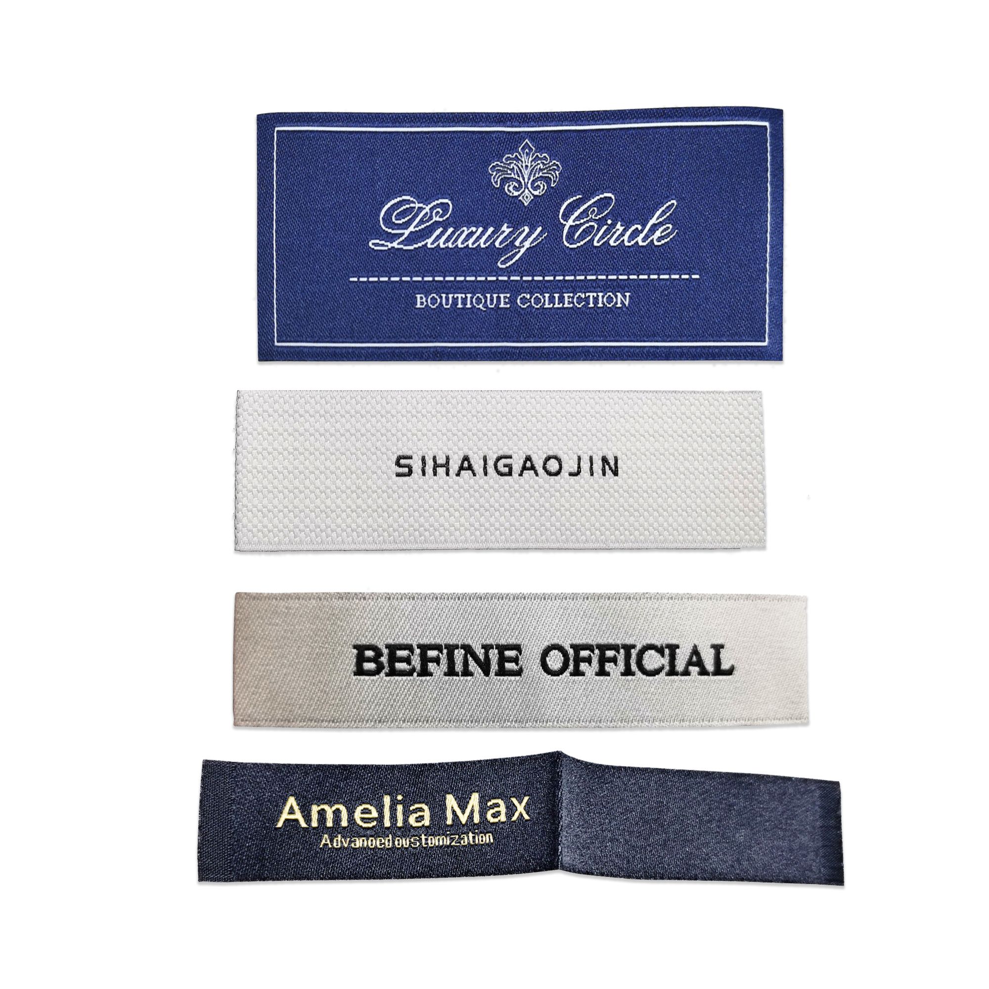 Custom Clothing Woven Label | OEM Manufacturer of Premium Custom Woven ...
