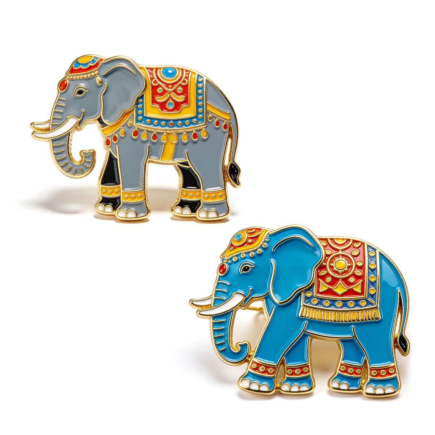 Custom Elephant Lapel Pin | OEM Manufacturer of Factory Direct Custom ...
