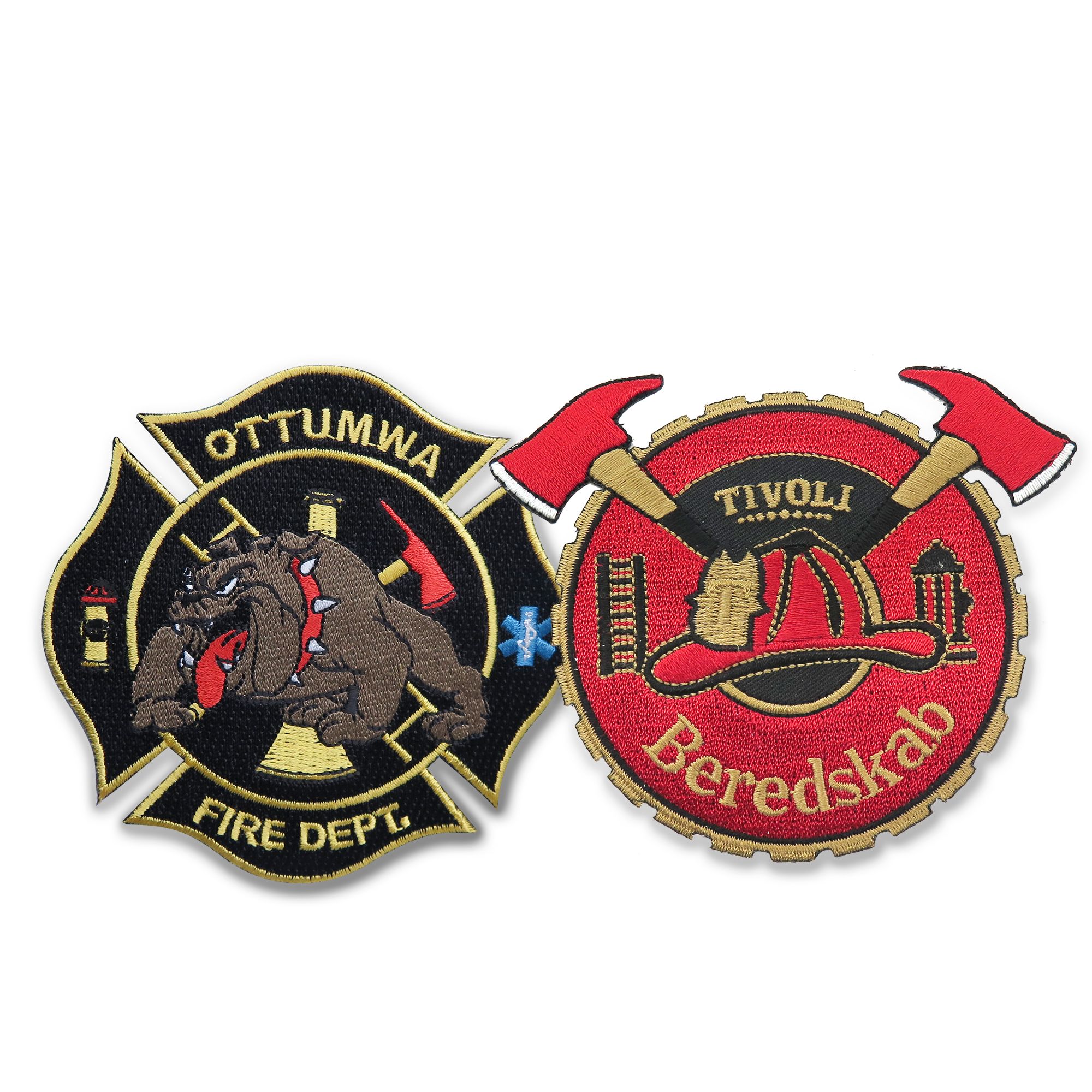 Custom Firefighter Embroidery Patch | Tailored Corporate Gift Solutions ...