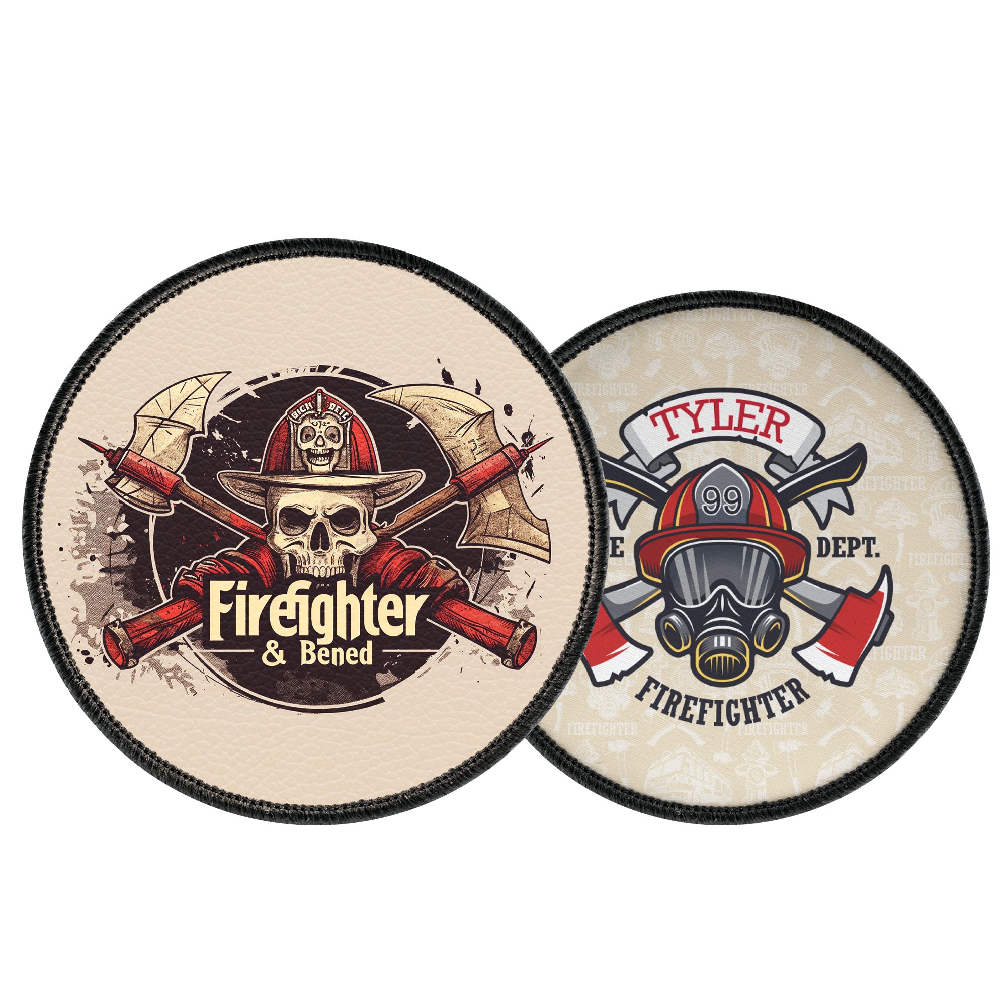 Custom Firefighter Printed Patch | OEM Manufacturer of Premium Custom ...