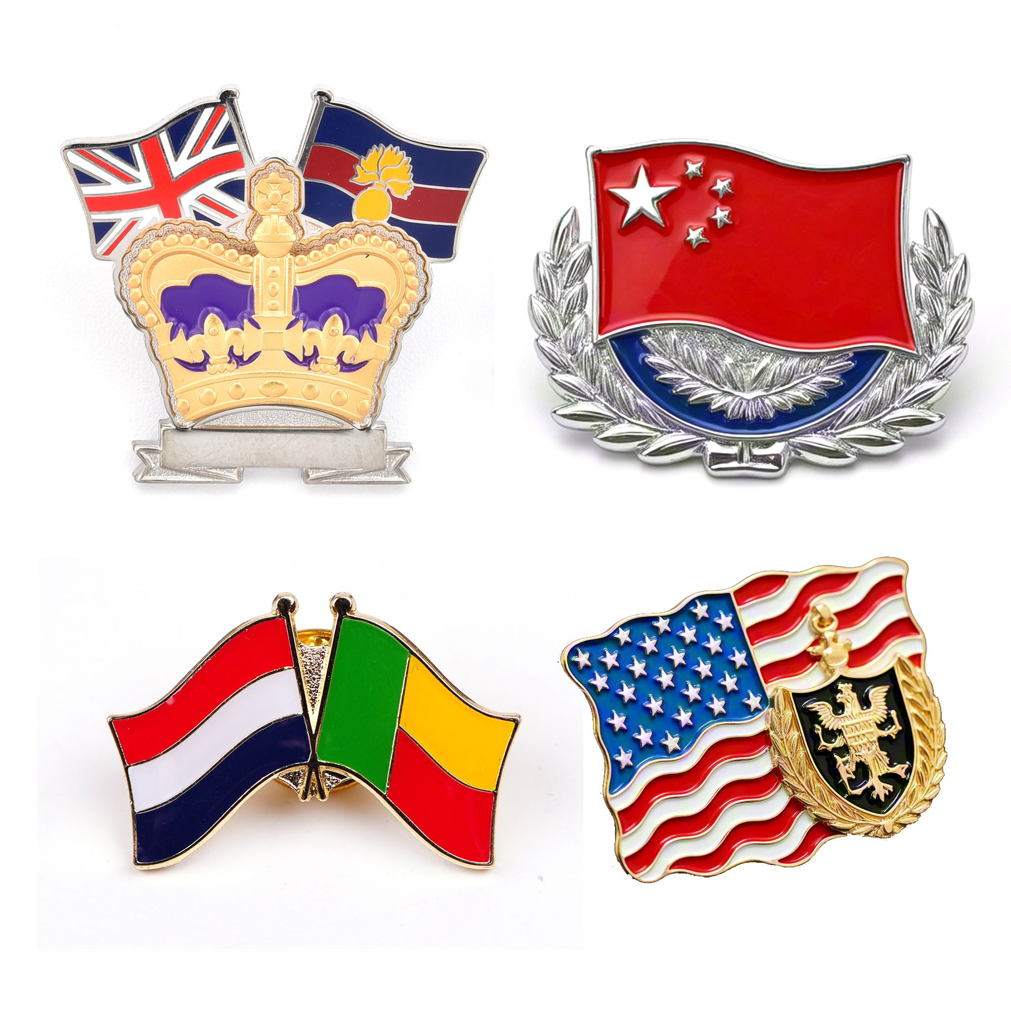 Custom Flag Pin | OEM Manufacturer of Custom Flag Pins Feature Durable ...