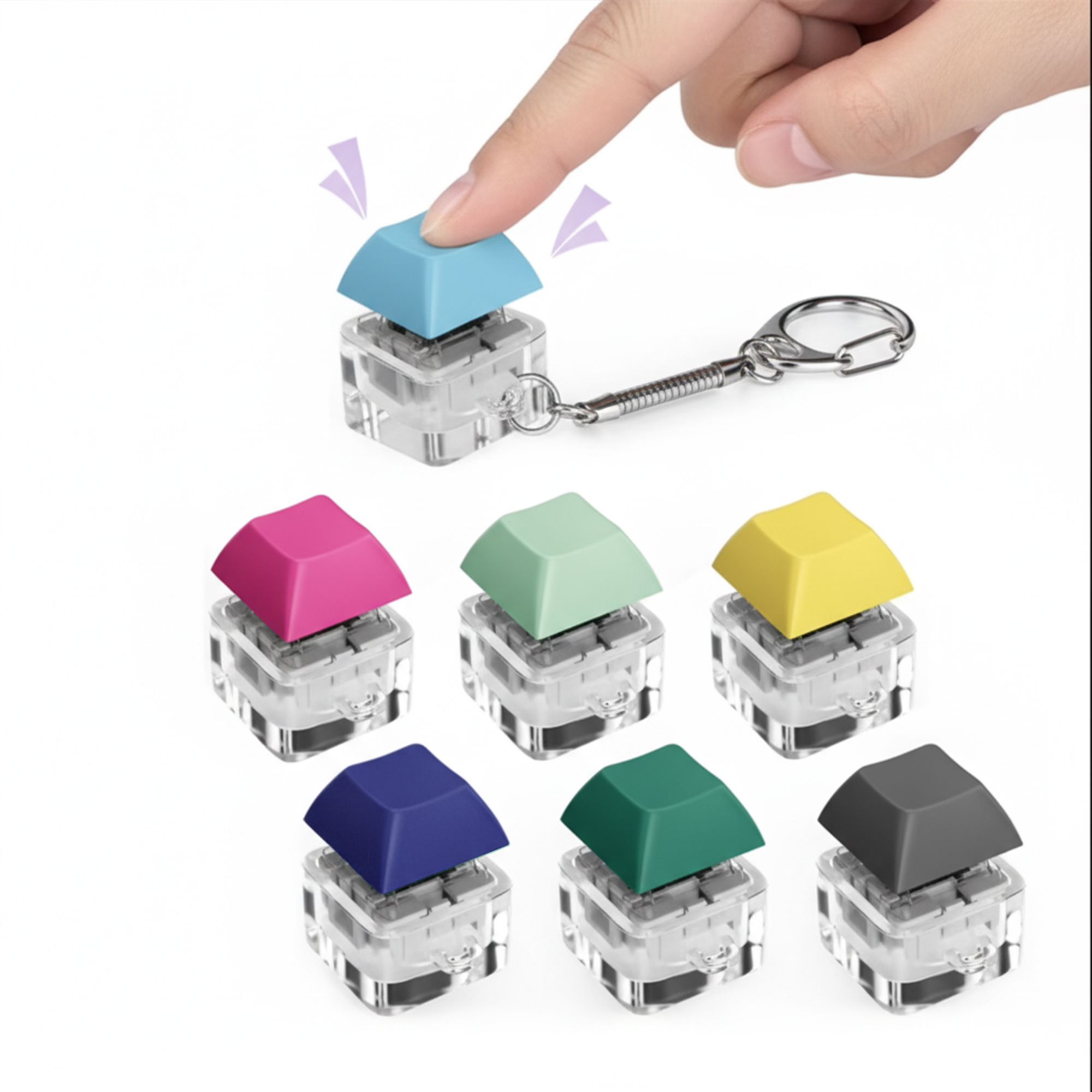 Custom Keyboard Keychain | OEM Manufacturer of Custom Keyboard Fidget ...