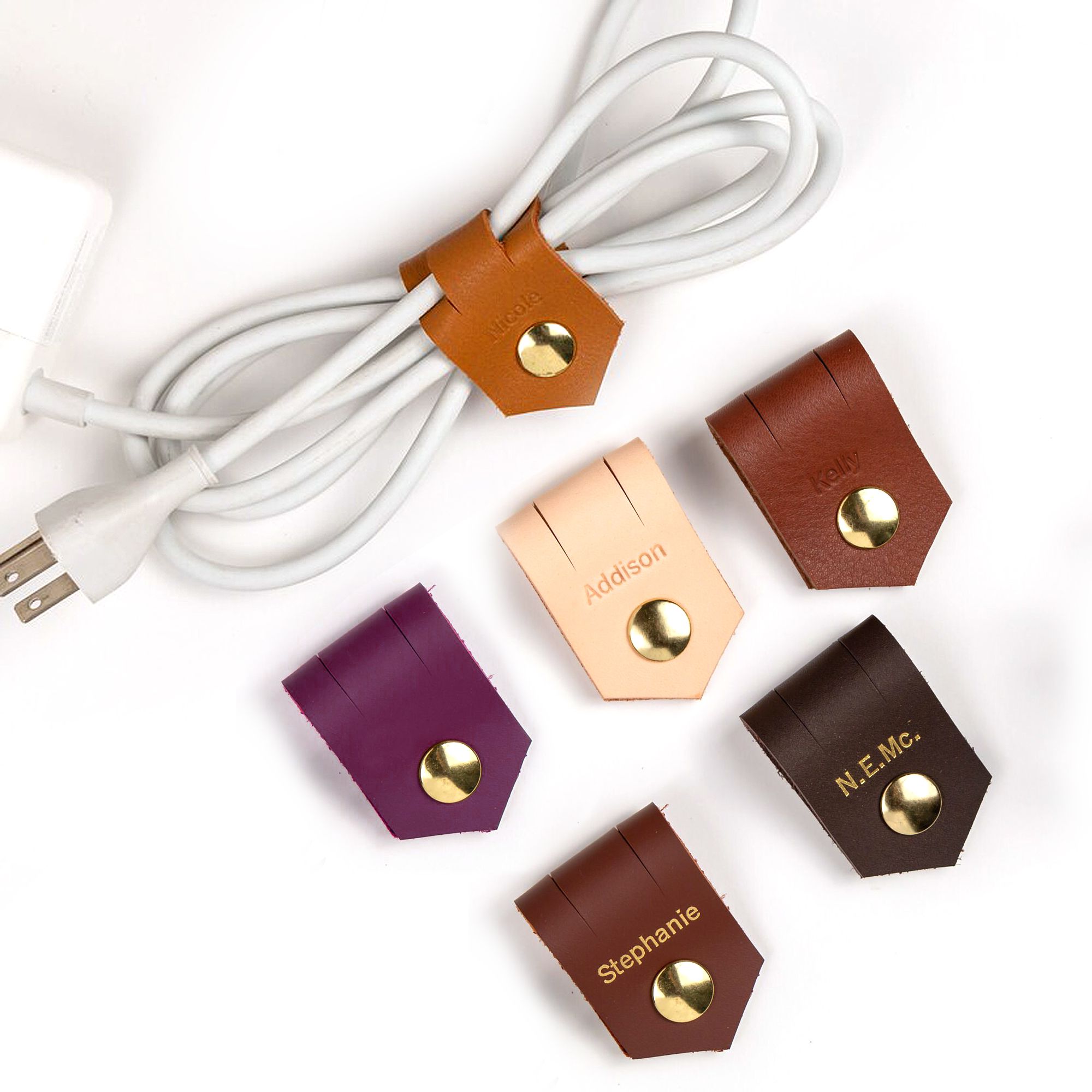 Custom Leather Cord Organizers | OEM Manufacturer of Custom Leather ...